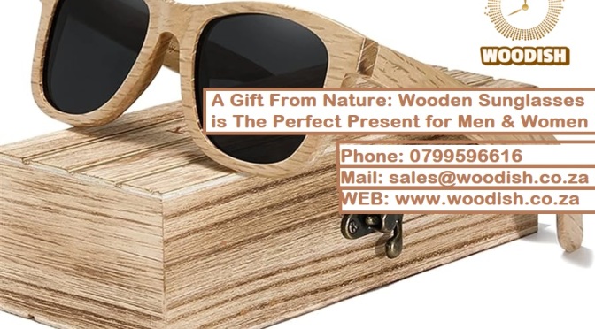 Wooden sunglasses for women and men are often crafted from bamboo or recycled wood